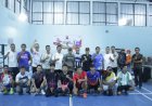 Resmi, Ketua KKSS Buka Turnamen Badminton Peringati HUT KKSS Ke-46, "11 Pilar, 16 Tim, 145 Atlet Ikut Berkompetisi Rebut Hadiah Jutaan Rupiah" 