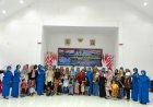 Rayakan Hari Ibu Lanal Morotai Gelar Baksos Dan Lomba Balita Sehat Sejahtera