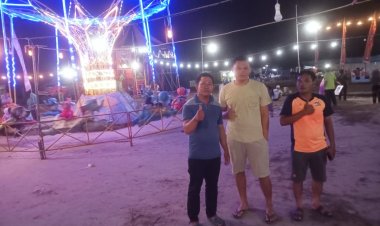 Acara Bazar Pasar Malam di Tungkal Ulu