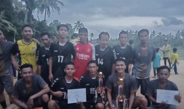 Pekon Penanggungan Menyelenggarakan Turnamaen Bola Mini Antar RT