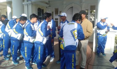 Lepas Kontingen Porprov Ke-XXII, Bupati Harap Raih Prestasi