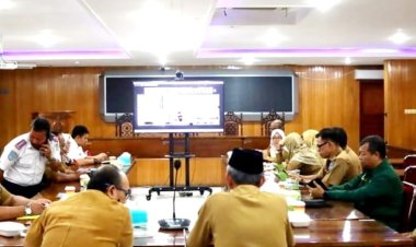 Sekda Tanjabbar Kembali Ikuti Rakor Rutin Pengendalian Inflasi Daerah Tahun 2023