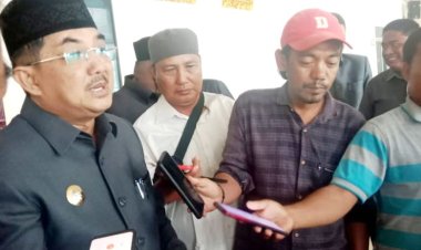 Dihujat Oknum Kades, Bupati : Serahkan Pada Pada Pihak Kepolisian