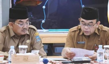 Anwar Sadat Pinta TPID dan Satgas Pangan Tanjabbar untuk berkoordinasi Jaga Inflasi