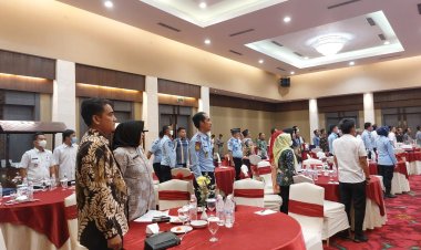 Kalapas Kotaagung Ikuti Rakor Pemutakhiran Data Pemilih dan Pemetaan TPS Lokasi Khusus Pemilu 2024 Mendatang