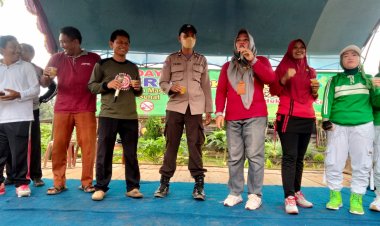 Kegiatan GERMAS di Balai Pekon Nusawungu Kecamatan Banyumas Kabupaten Pringsewu Prov Lampung