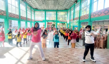 GERMAS DI LAKSANAKAN DI PEKON MULYO REJO KECAMATAN PRINGSEWU PROV LAMPUNG