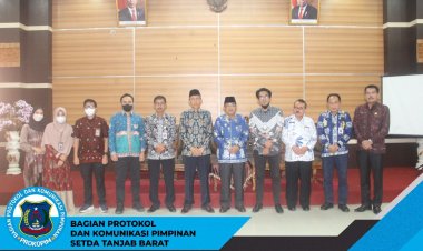Bupati Tanjab Barat Terima Exit Meeting Tim BPK RI Perwakilan Provinsi Jambi