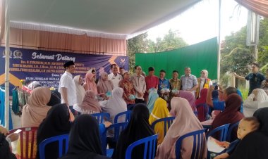 Kunjungan Kerja program Aspirasi Jembatan Gantung Way Sekampung