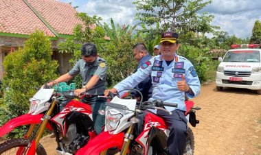 Kalapas Kotaagung Hadiri Pembukaan TNI Manunggal Membangun Desa ke-115