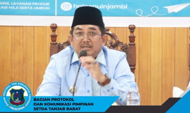 Bupati Tanjab Barat Hadiri Audiensi dan Sertifikasi Halal Gratis Bagi Pelaku UMKM