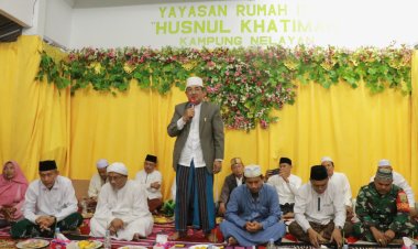 Anwar Sadat Hadiri Maulid Nabi Muhammad SAW Sekaligus Resmikan Gedung Yayasan Rumah Iqra’ Husnul Khatimah