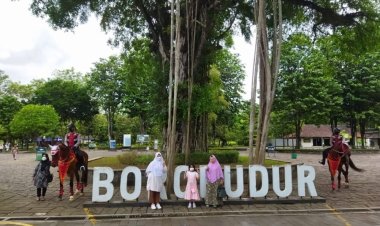 Zeppelin dan Berta Von Cantik Turut Mengamankan Pertemuan G20 di Borobudur