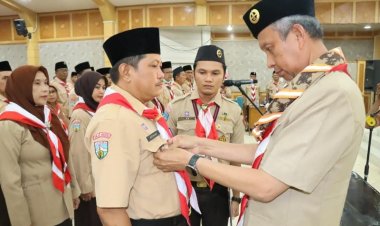 Pengurus Mabiran, Kwaran dan LPK Kwaran Gerakan Pramuka Tungkal Ilir 2022-2025 Dilantik