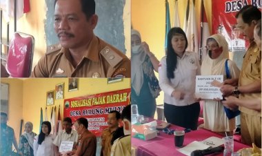 Pembagian BLT DD Tahap 3 Desa Rulung Mulya Sudah Cair