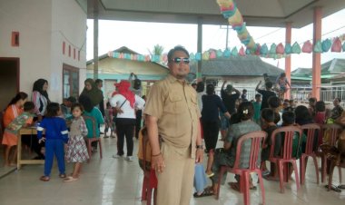 Menyambut HUT RI KE 77 Desa Sidang Muara Jaya Memeriahkan Dengan Perlombaan