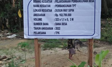 DD TAHUN ANGGARAN 2022 DESA MEKAR SARI KECAMATAN WAY SULAN LAMPUNG SELATAN TERLAKSANA DENGAN BAIK