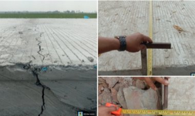 DI DUGA KONSULTAN PENGAWAS JALAN CINTA MULYA-KARYA MULYA SARI BESERTA PENGAWAS UPTD PUPR CANDIPURO KONGKALIKONG DENGAN PIHAK KONTRAKTOR