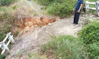 Sungguh miris tiyuh di perbatasan antar kabupaten kurang perhatian dari pemerintah daerah