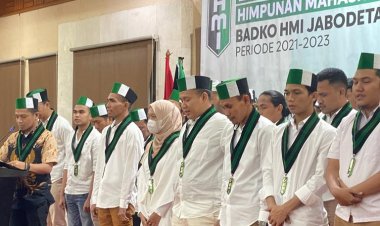 BADKO HIMPUNAN MAHASISWA ISLAM JABODETABEKA-BANTEN RESMI DILANTIK