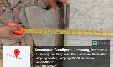 LARES SELAKU PPTK JALAN RUAS CINTA MULYA-KARYA MULYA SARI BERDALIH BAHWA KERETAKAN ADALAH FAKTOR CUACA