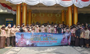 Walikota Metro Menghadiri Jambore Nasional XI