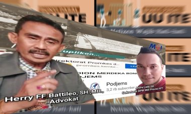 Youtuber Jems Bore Diduga Lecehkan Pengacara Kondang Herry FF Battileo, SH.,MH.