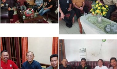 Ketua DPC Granat Lamsel Rusman Efendi SH.MH Bersilaturahmi ke Berbagai Tokoh, Untuk Berkordinasi Melawan Narkoba