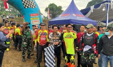 Ribuan Riders Semarakkan Event Bhayangkara Trail Adventure Reborn Polres Lampung Selatan