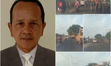 "Budi Ilhamsyah Harahap: Jalan Kebanggaan Masyarakat, Perbaikan Jalan Acces road PT. Inalum Tambal Sulam"