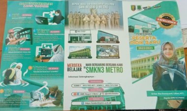 SMK Negeri 3 Metro. Buka Pendaftaran Siswa/i Tahap Awal Ajaran Tahun 2022-2023