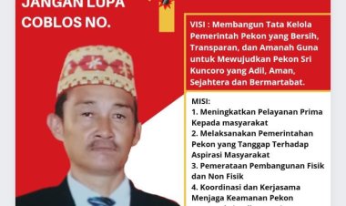 Mendapatkan Nomor Urut 1, Erwantoni Cakakon Srikuncoro Siap Membangun Perubahan Lebih Baik