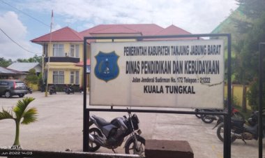 Disdikbud Tanjab Barat Terkesan Tutup Mata terhadap Dunia Pendidikan