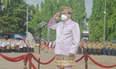 Upacara Hari Jadi Kota Metro ke 85 di Pimpin Wali Kota Metro