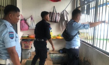 Lapas IIA Kalianda di Geledah Tim SATOPS PATNAL