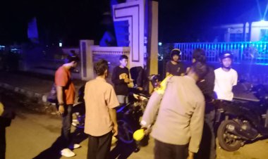 Antisipasi Balap Liar, Polsek Metro Timur Laksanakan Patroli Malam