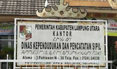 Disdukcapil Lampura Tingkatkan Pelayanan Pasca Libur Lebaran