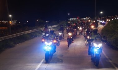 Jamin Rasa Aman, Polres Lamsel Kawal Pemudik Kendaraan Roda Dua