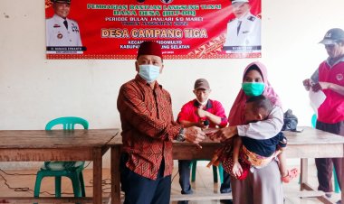 Desa Campang Tiga Salurkan Bantuan BLT DD Tahun 2022 Kepada 124 KPM