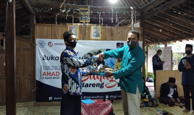 Forum Komunikasi Aktivis Masjid Berbuka Bersama dan Berbagi Bingkisan Untuk Anak Yatim