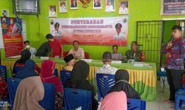 Senyum Sumringah Warga 85 KPM di Desa Babulang, Menjelang Ramadhan Menerima BLT-DD Tahun 2022