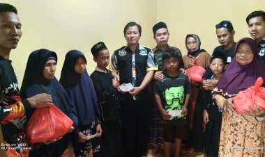 LSM GMBI KSM Waysulan di HUT Ke-20, "GMBI PEDULI" Santuni Anak Yatim Dan Berikan Paket Sembako