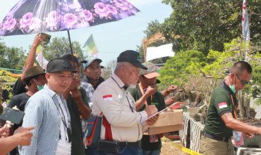 572 Bonsai Meriahkan Jemur Bersama Bokafa, Peserta : Kopdar Rasa Pamnas