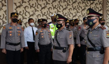 Jabatan Kapolsek Sragi, Diserah Terimakan