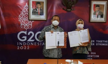 ASDP-Ditjen Darat Kemenhub Tandatangani MoU Pengoperasian LPS di 4 Pelabuhan Utama
