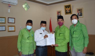 Pengurus Daerah Al Washliyah Batu Bara Konsolidasi eksternal Kekantor Kemenag