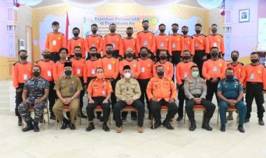Pelatihan Potensi SAR Basarnas Jambi, Sekda : Dapat Menambah Personil Yang Mumpuni