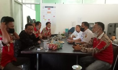 Audiensi Ormas GML Di Kantor BPBD Tanggamus