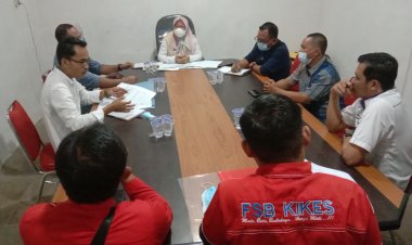 Mediasi Bersama Di Disnaker Lamsel, PT. AMP dan PT. Ciomas Adisatwa Saling Lempar Bola Panas