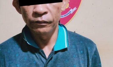 Seakan Tidak Jera Residivis Ketangkap Basah Saat Melakukan Pencurian Oleh Anggota Polsek Terbanggi Besar Lampung Tengah